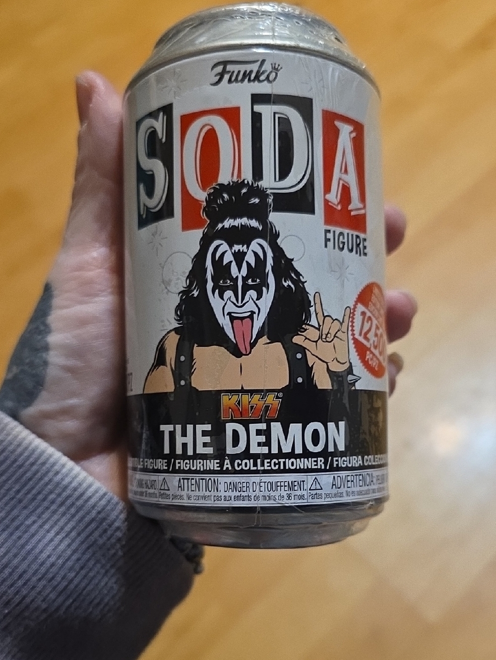 Funko Soda The Demon KISS Collectible - White, Black, Red, Orange